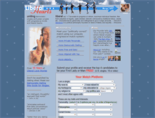Tablet Screenshot of liberalhearts.com